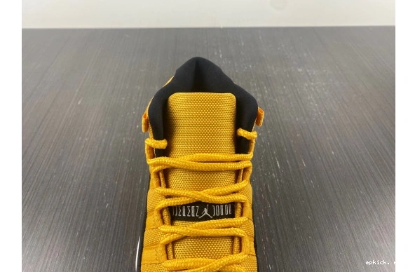 Rep EP AJ11 black Air and Jordan yellow 11 0322